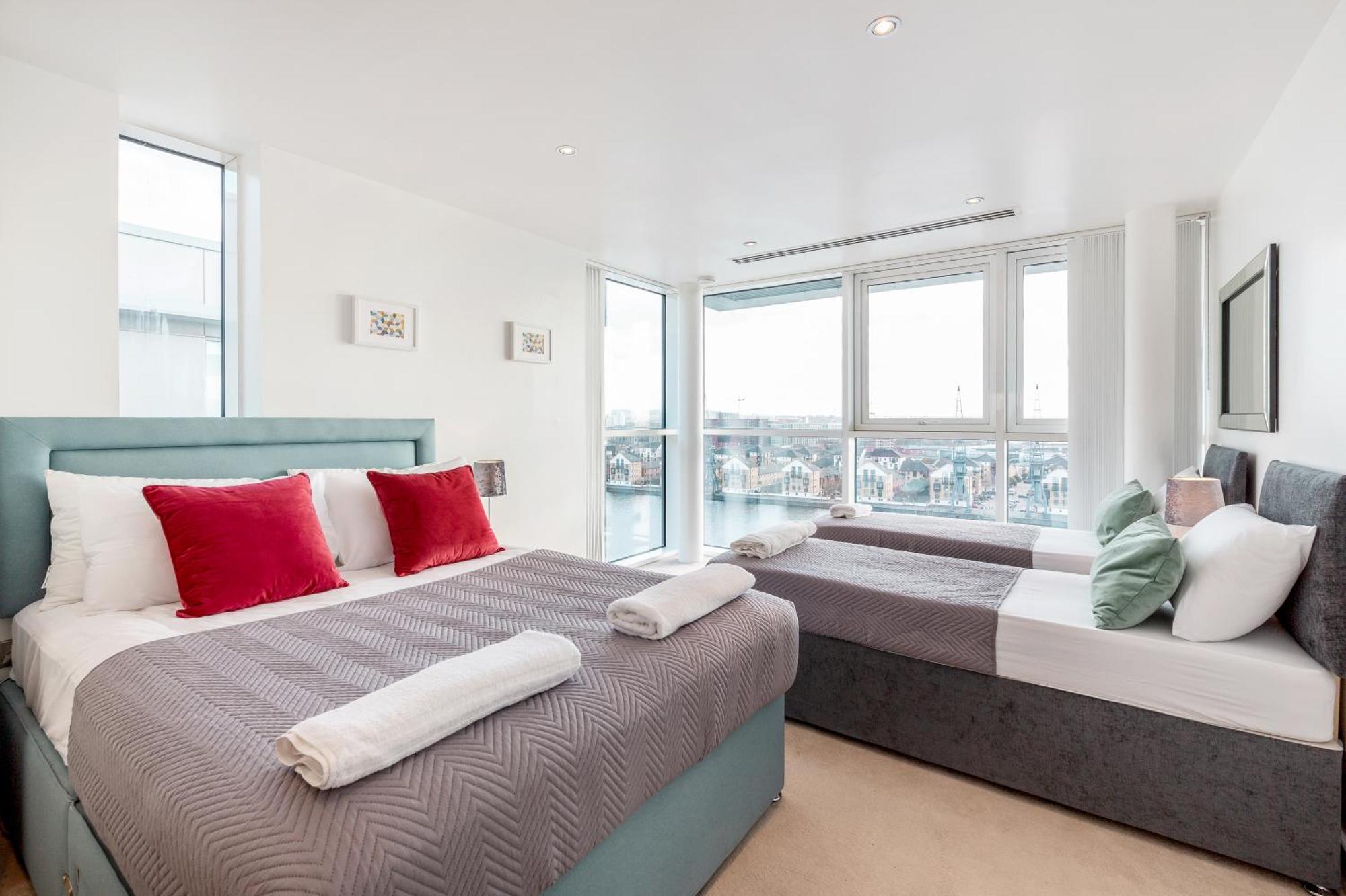 Excel Dock Apartments ロンドン エクステリア 写真